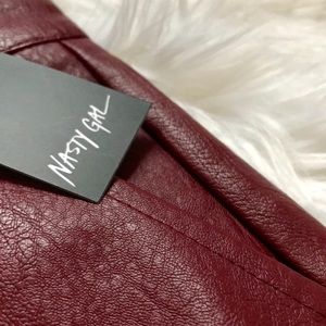 Red leather pants 💄